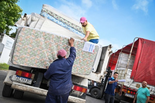 La Provincia envió más de 100 camiones con ayuda para Bahía Blanca