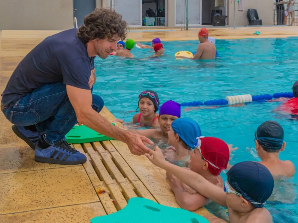 Andreotti compartió el inicio de las Colonias de Verano de San Fernando