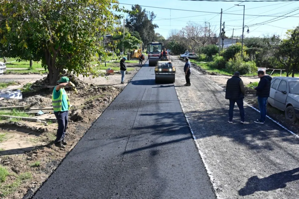 Tigre realizó más de 50.000 m² de asfaltos durante 2025