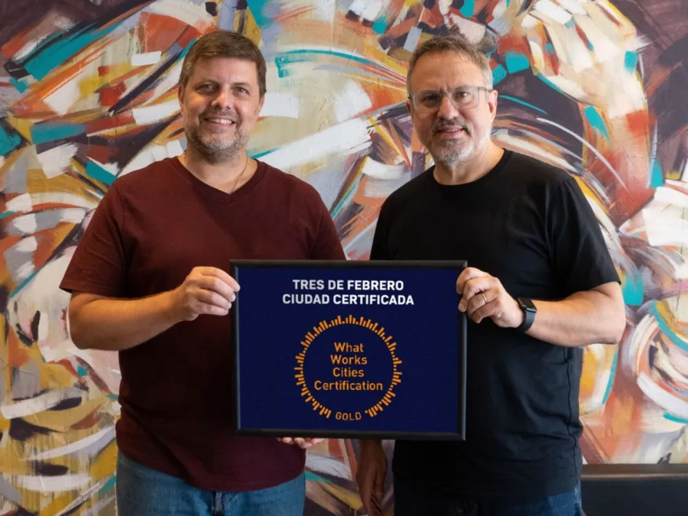 Tres de Febrero vuelve a ser destacado por un uso excepcional de datos