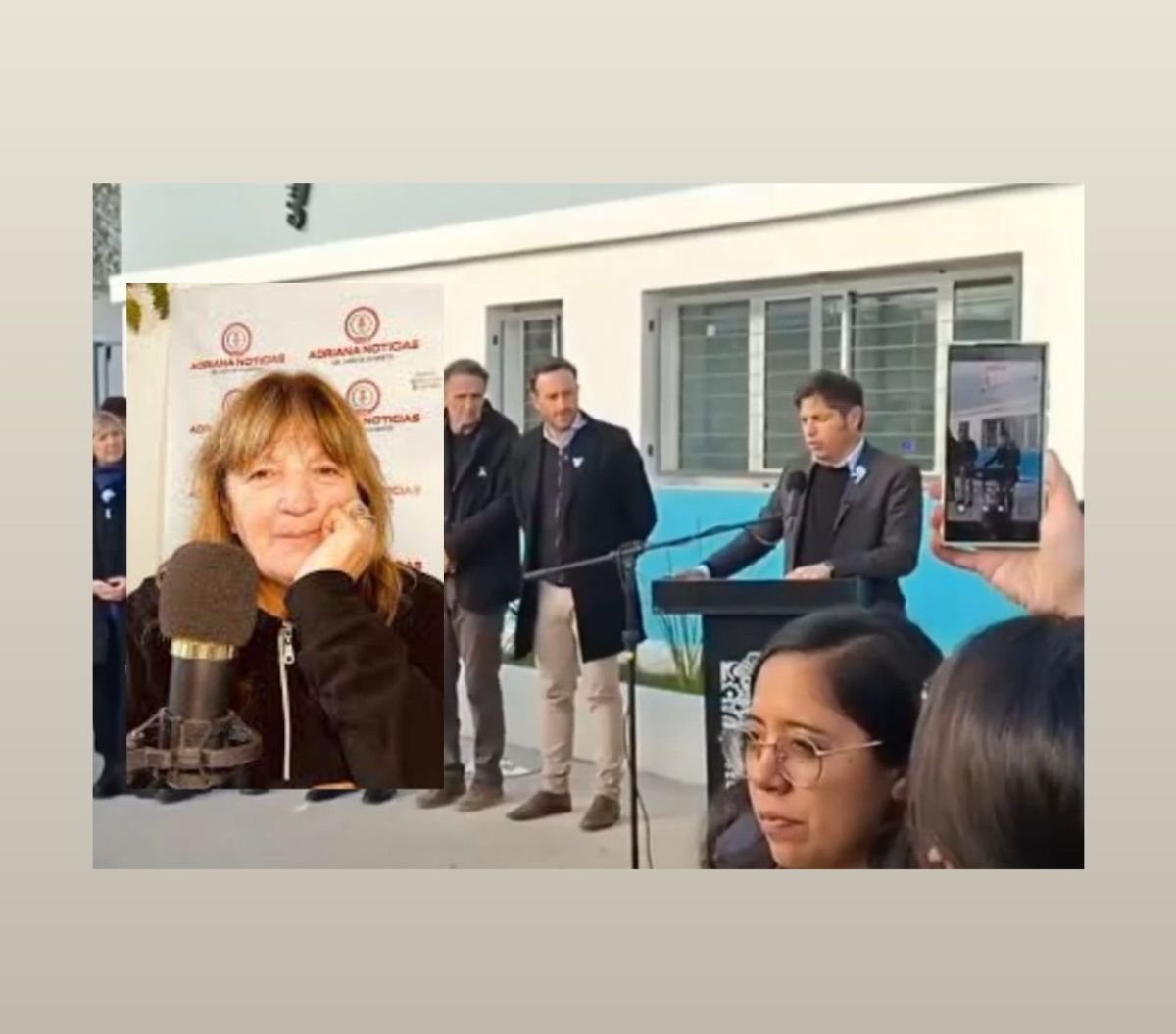 Polémica en 25 de Mayo: la periodista Adriana Canullán opinó sobre la ausencia del intendente en un acto con Kicillof