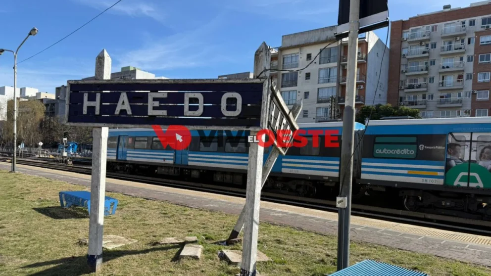 Tren Sarmiento funciona limitado con servicio entre Moreno y Haedo