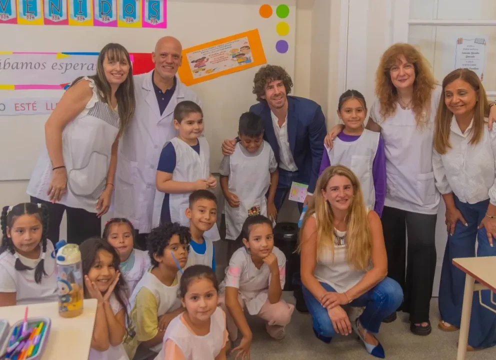 Andreotti inauguró 7 escuelas en el inicio de clases