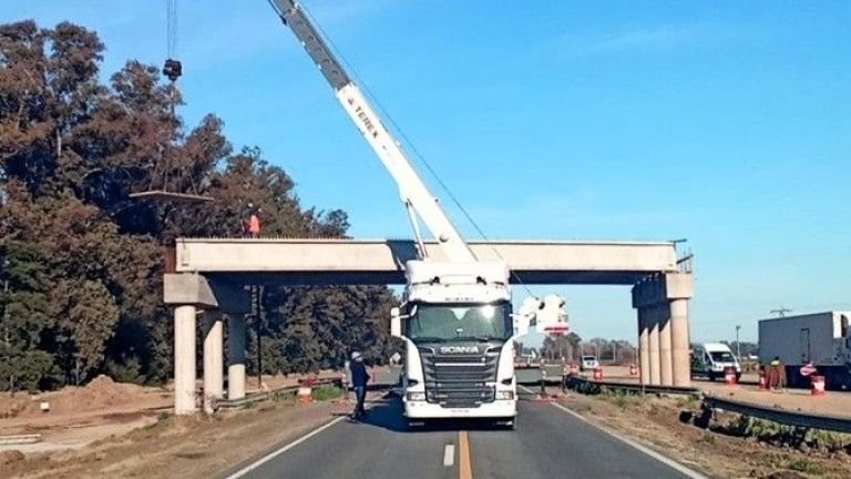 Freno en la Ruta 5: confirman la paralización de la obra pero desmienten el retiro de las máquinas
