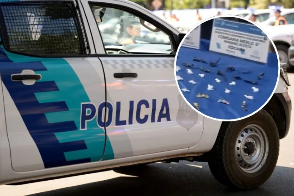Desbaratan una banda narco en Merlo: allanamientos, droga secuestrada y tres detenidos
