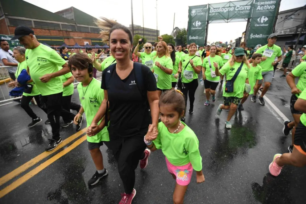 Más de 5 mil vecinos participaron de una nueva edición de “Boulogne Corre”