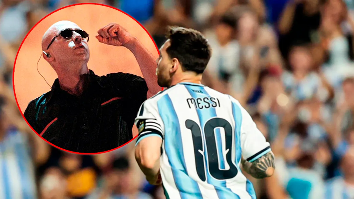 Messi revoluciona las redes con video de entrenamientos y musica del Indio Solari
