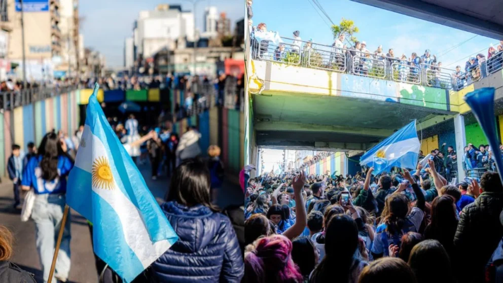 El icónico túnel de Caseros que se convirtió en el epicentro festivo del Conurbano