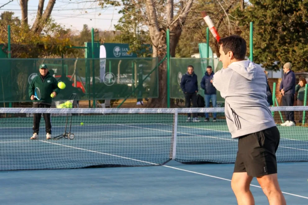 Se inauguraron las renovadas canchas de tenis del Campo de Deportes N° 6 en San Isidro