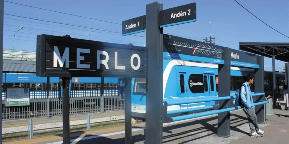 Tras un accidente en Merlo, el Tren Sarmiento funciona con demoras y cancelaciones
