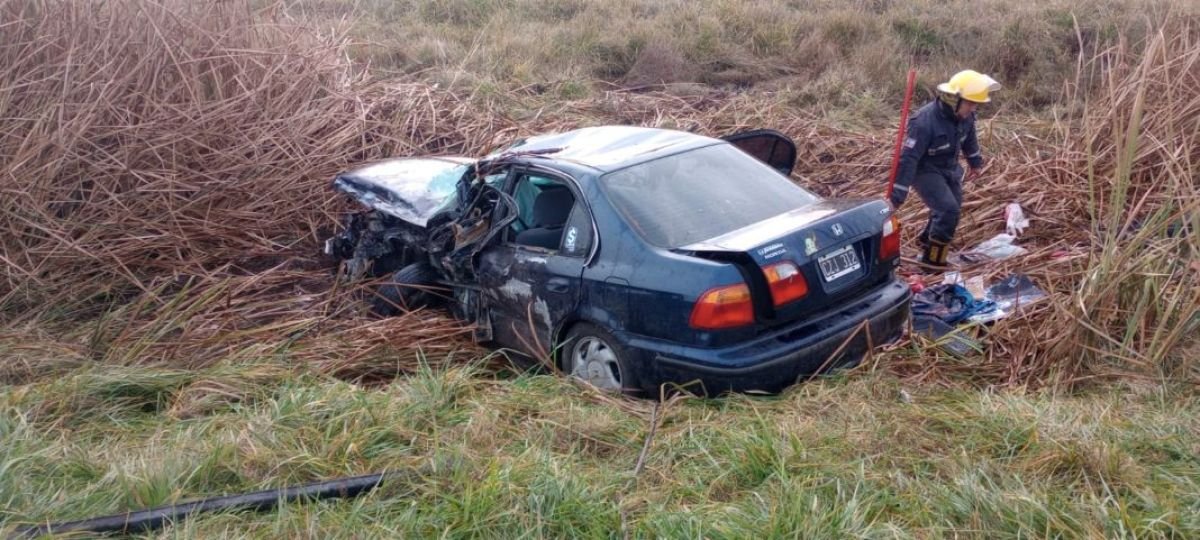 UN CHOQUE EN LA RUTA 5 DEJÓ DOS FALLECIDOS Y CUATRO HERIDOS