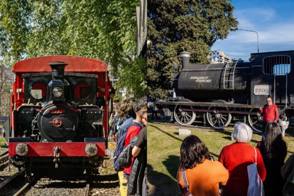 Dos locomotoras históricas volvieron a ser protagonistas en Haedo y Caseros