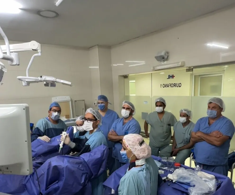 El Hospital Larcade de San Miguel incorporó el Láser Holmium para realizar cirugías renales