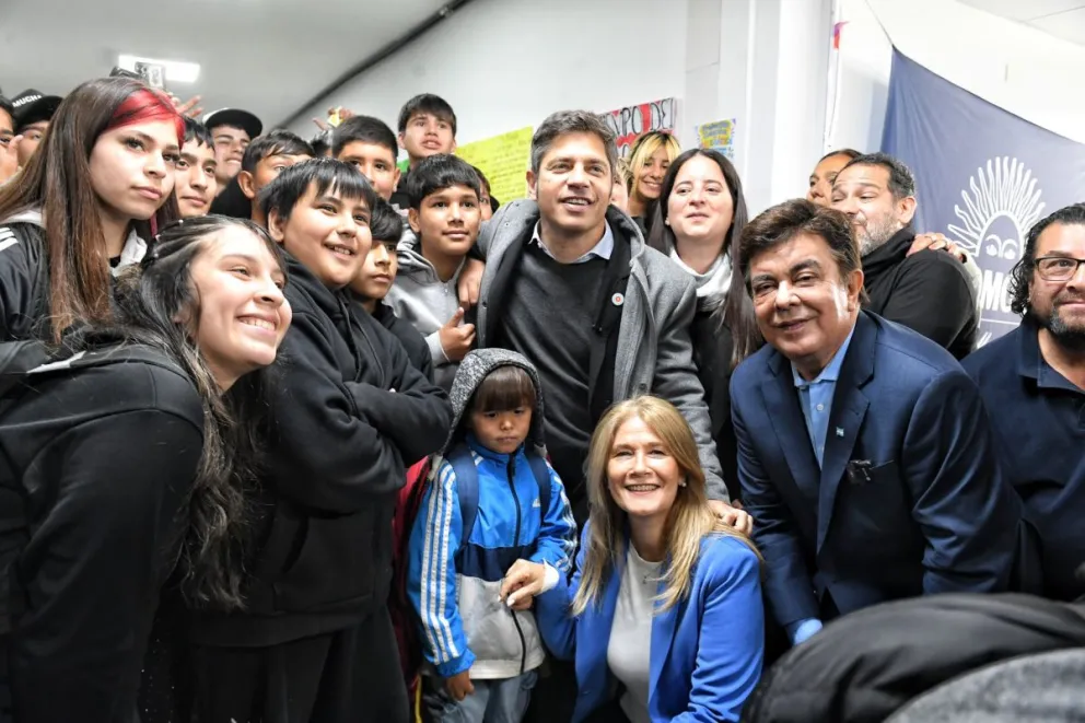 Kicillof y Magario inauguraron dos edificios educativos