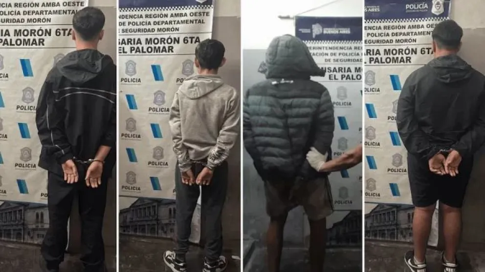 Violento robo piraña en El Palomar: golpearon a un vecino para robarle la camioneta y detuvieron a tres menores de 14 años